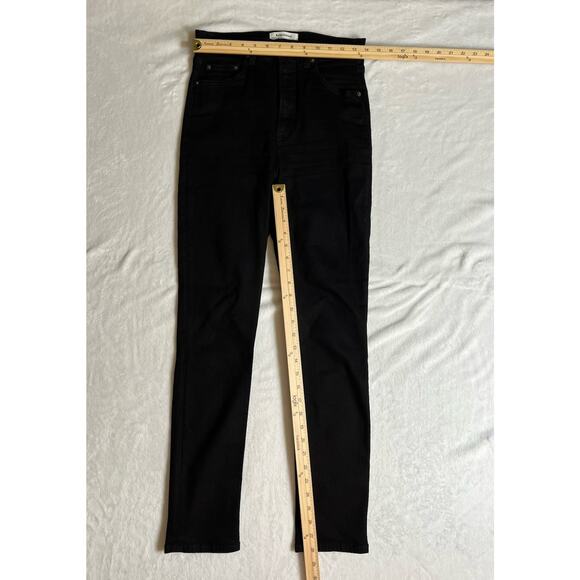 Reformation Women’s Ultra High Skinny Jeans Size M 28 Black Minimalist Capsule - Picture 7 of 8